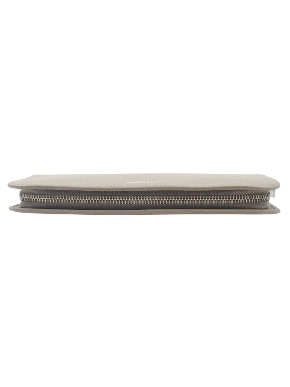 Saint Laurent Classic Full Zip Wallet Greige Leather Zip Around - Picture 3 of 9